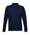 Heren Polo Lange Mouw Stretch Tee Jays 1406 Navy